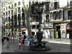 Las Ramblas in Barcelona