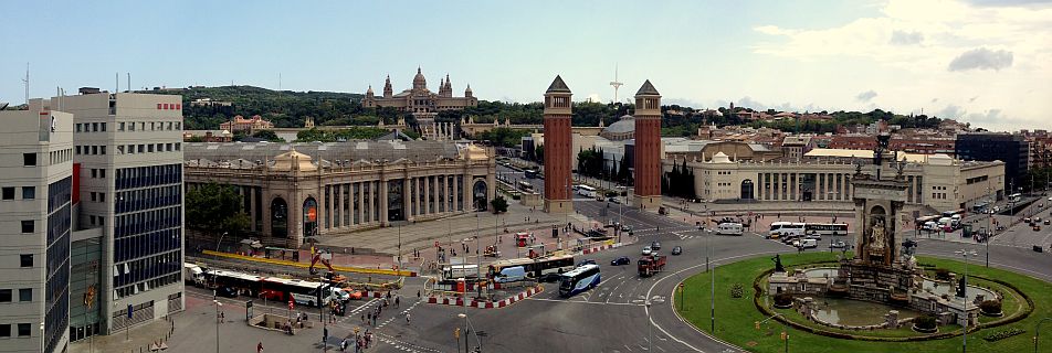 Barcelona-Panorama